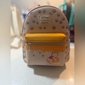 Disney Loungefly Winnie the Pooh Backpack - Orange and Cream